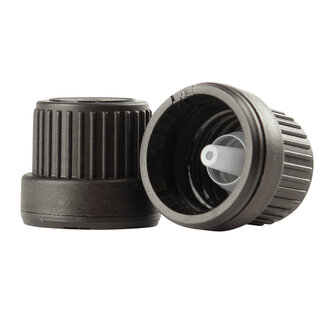 Helios Holland Druppelaar met garantiesluiting zwart 10 Stuks