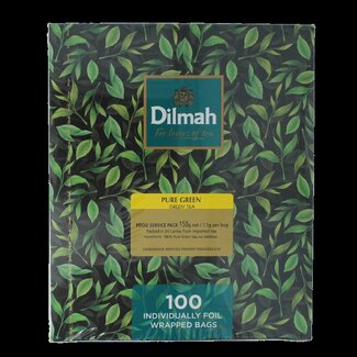 Dilmah Dilmah Pure green tea 100 Zakjes