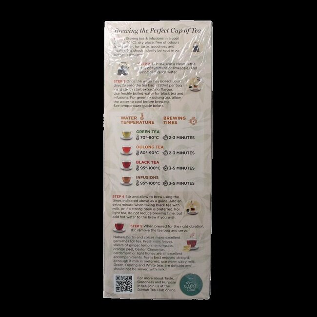 Dilmah Thé vert pur 100 sachets