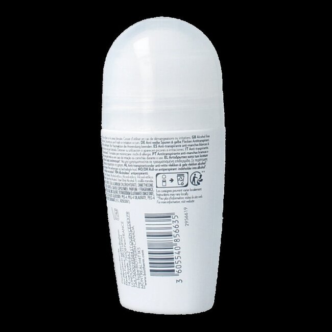 Biotherm Deodorant roller pure invisible 75 Milliliter