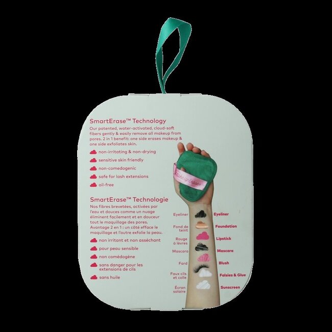 Make Up Eraser Coffret 7 Jours Vert Recyclé 7 Pièces