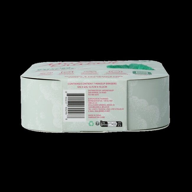 Make Up Eraser Coffret 7 Jours Vert Recyclé 7 Pièces