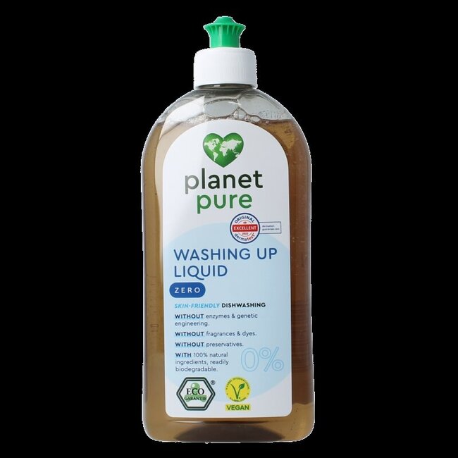 Afwasmiddel 0% zero 500 Milliliter