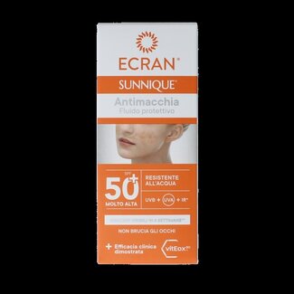 Ecran Ecran Sunique Fluide Visage Anti-Taches SPF50 50 ml