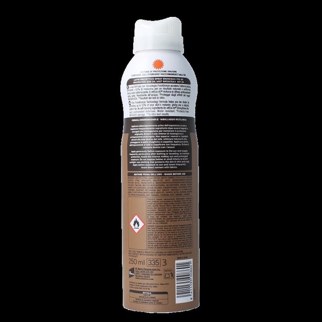 Ecran Broncea bruma milk spray SPF30 250 Milliliter