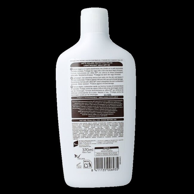 Ecran Sunique milk SPF50 370 Milliliter