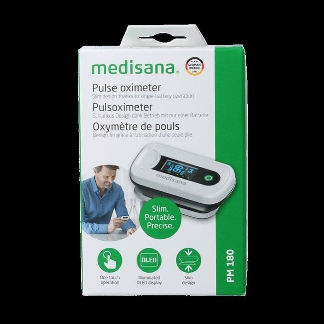 PM180 Saturatie/pulseoxi meter 1 Stuks