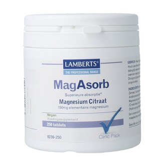 Clinicpacks Clinicpacks Magasorb 250 Tabletten
