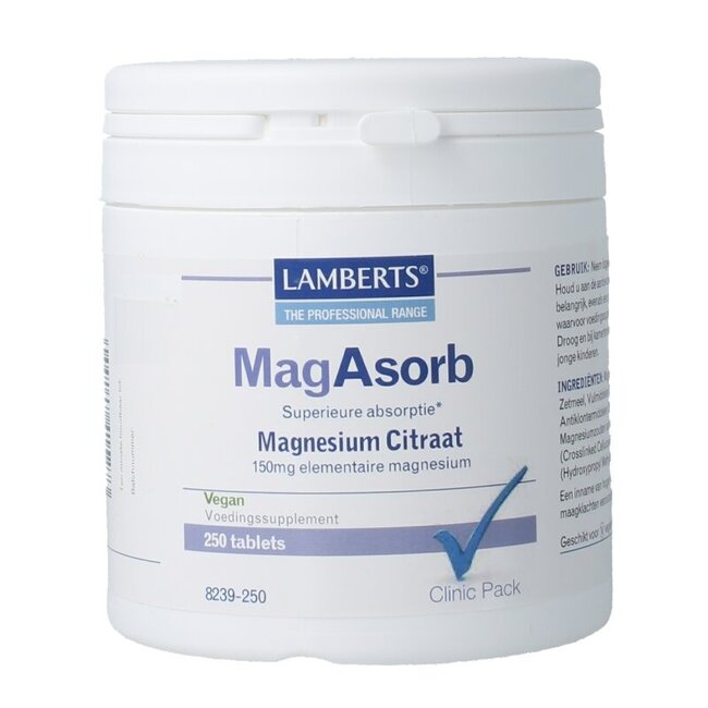 Clinicpacks Magasorb 250 Tabletten