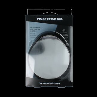 Tweezerman Tweezerman Miroir grossissant 10x avec lumière 1 pièce