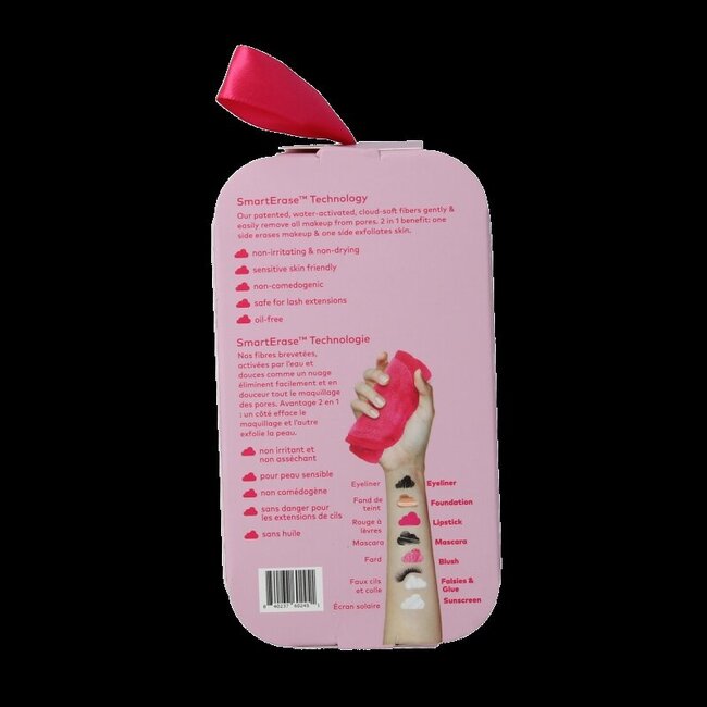 Mini lingette démaquillante Make Up Eraser Pro rose 1 pièce