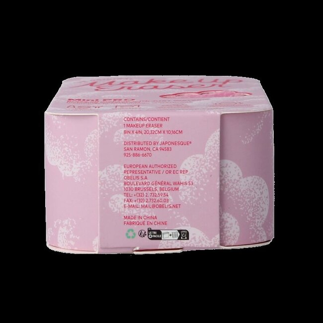 Make Up Eraser Pro pink mini make-up verwijderdoekje 1 Stuks