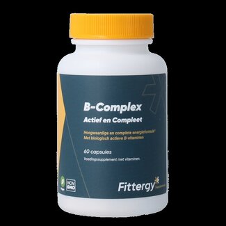 Fittergy Fittergy B Complex actief & compleet 60 Capsules