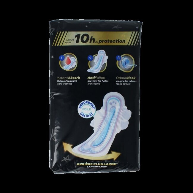 Always Maandverband ultra secure night 18 Stuks