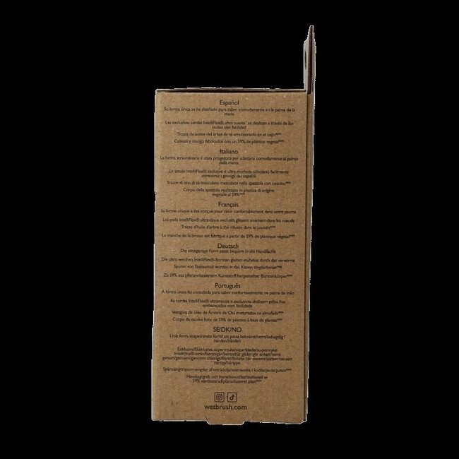 Wet Brush Go Green Palm Detangler à l'huile d'arbre à thé 1 pièce