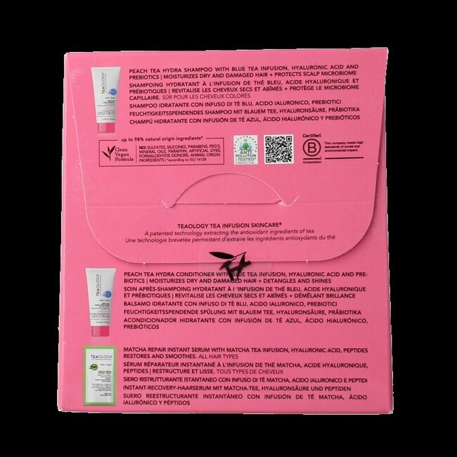 Teaology Peach tea hair kit 1 Stuks