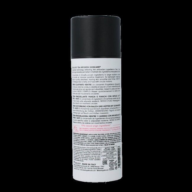 Teaology Crème ventre plat au thé noir 150 ml