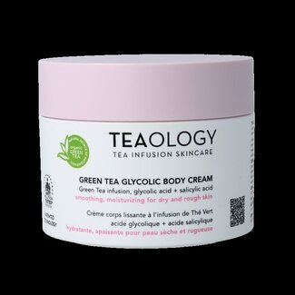 Teaology Teaology Crème corps glycolique au thé vert 260 g