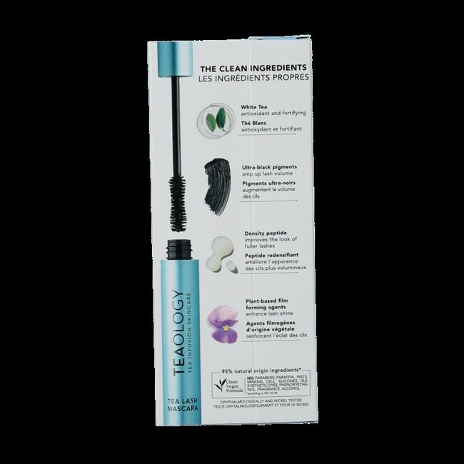 Mascara Tea Lash Peptide Volume Teaology - 9,5 ml