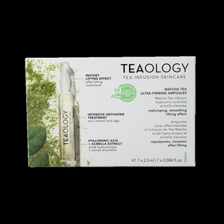 Teaology Teaology Matcha tea ultra firming ampoules 7 Stuks