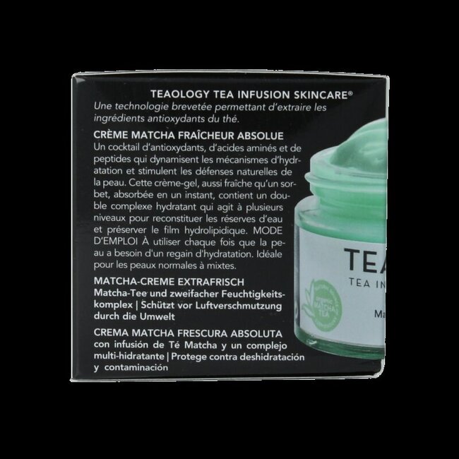 Crème fraîche Teaology Matcha 50 Millilitres