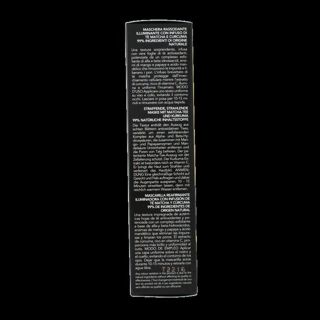 Teaology Golden Matcha Masque Éclat et Fermeté 100 ml