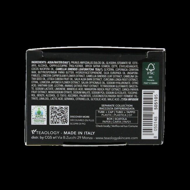 Teaology Golden Matcha Masque Éclat et Fermeté 100 ml