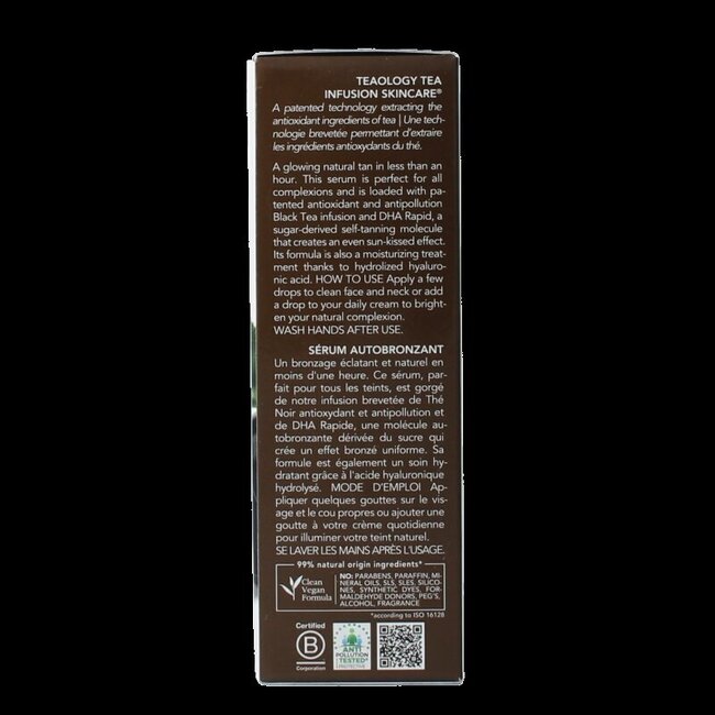 Teaology Bronzing tea drops 30 Milliliter