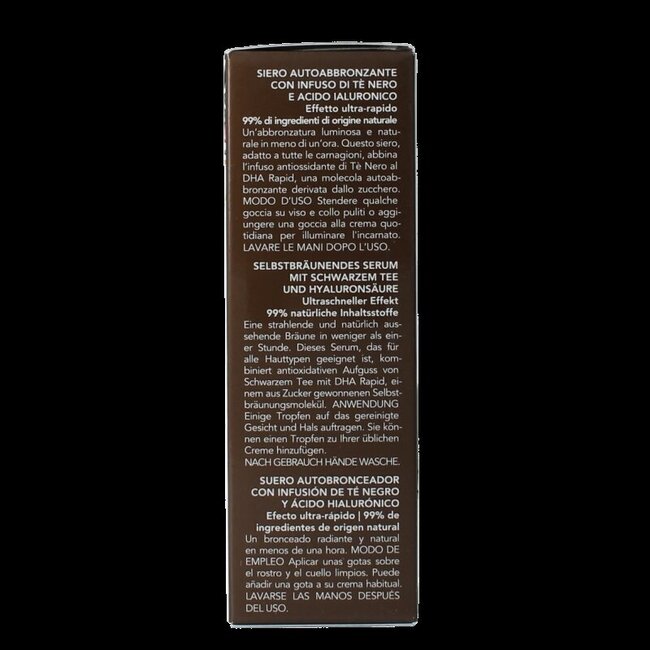 Gouttes de thé bronzantes Teaology 30 Millilitres