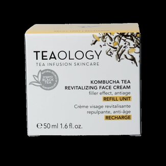 Teaology Teaology Kombucha tea revitalizing face cream navul 50 Milliliter