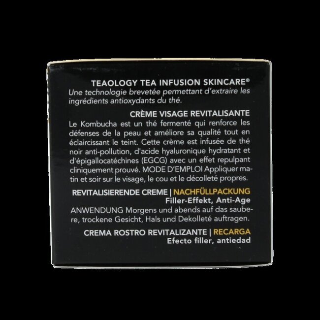 Teaology Kombucha tea revitalizing face cream navul 50 Milliliter