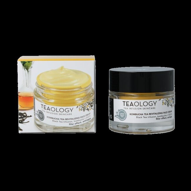 Teaology Crème visage revitalisante au thé Kombucha 50 ml