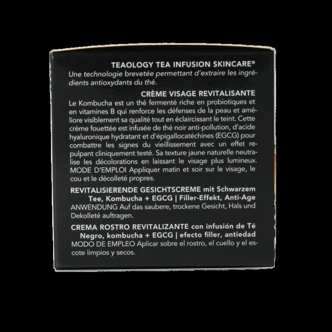Teaology Kombucha tea revitalizing face cream 50 Milliliter