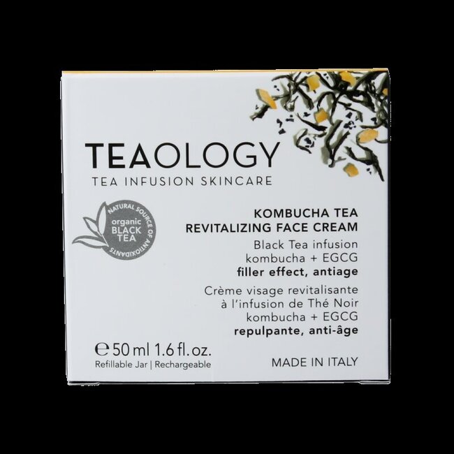 Teaology Kombucha tea revitalizing face cream 50 Milliliter