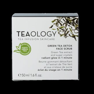 Teaology Teaology Gommage visage détox au thé vert 50 ml