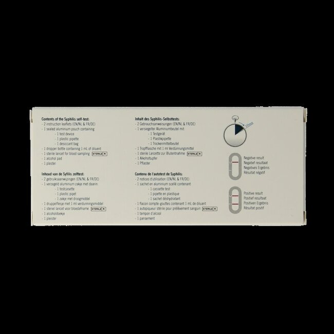 The Tester Syfilis test 1 Stuks