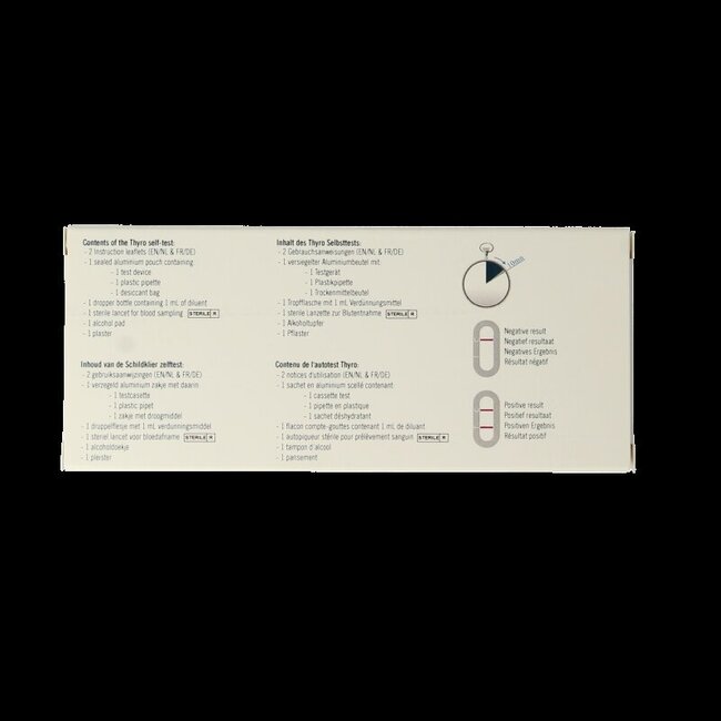 The Tester Test de la Thyroïde 1 unité