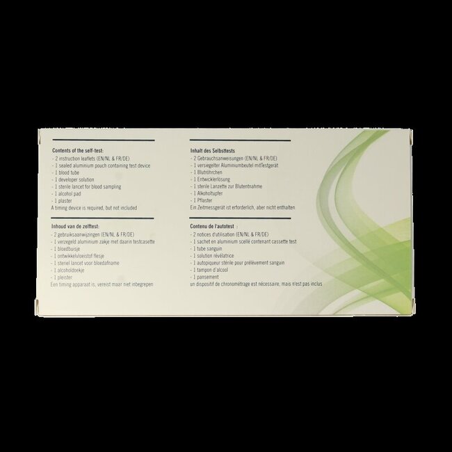 The Tester Test d'allergie aux acariens / allergènes aéroportés - 1 unité