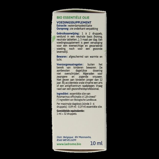 Ladrôme Romarin à cinéole bio 10 ml