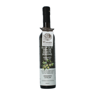 Amanprana Amanprana Hermanos Catalan olijfolie extra vierge bio 500 Milliliter