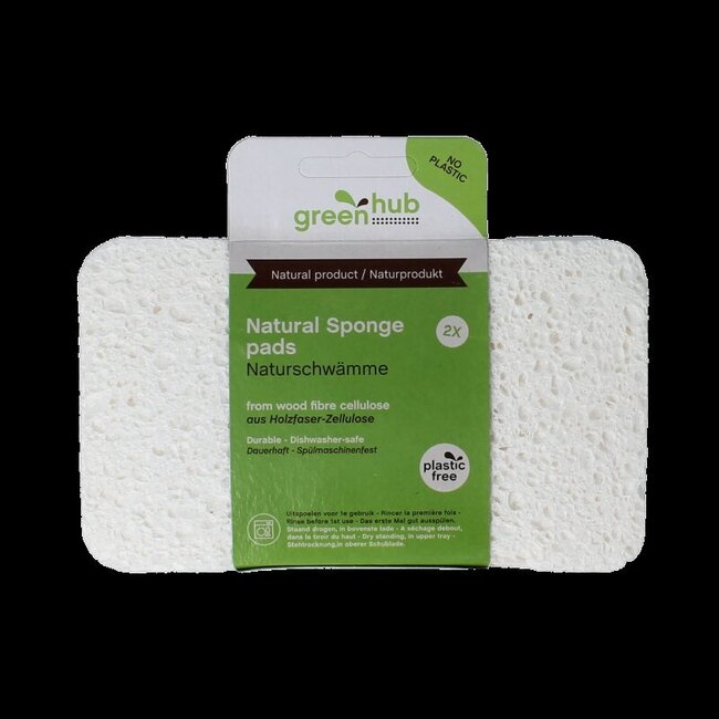 Greenhub Sponslapjes 2 Stuks