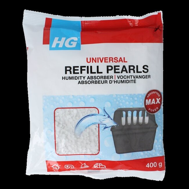 Refill pearls vochtvanger 400 Gram