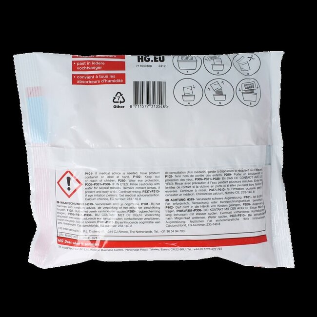 HG Recharge perles absorbeur d'humidité 400 g