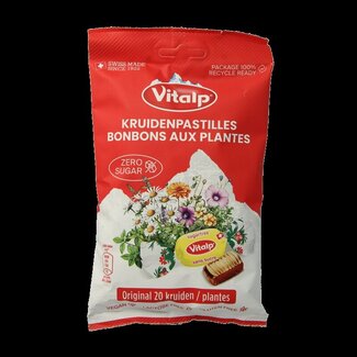 Vitalp Vitalp 20 Herbes original sans sucre 75 Grammes