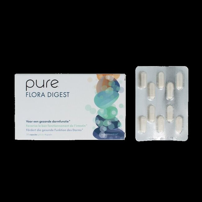 Pure Pure flora digest 30 Capsules