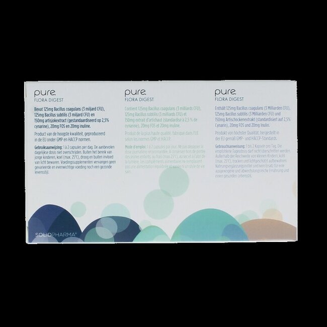 Pure Pure flora digest 30 Capsules