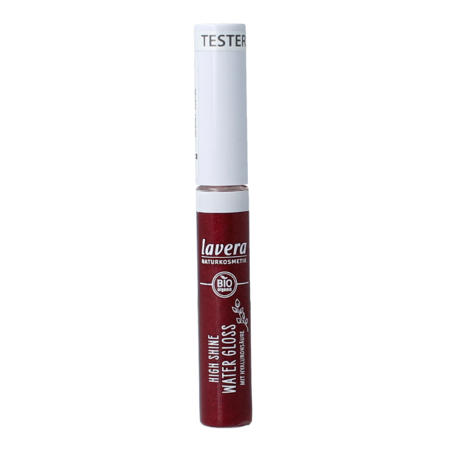 High shine water gloss raspberry 03 bio tester 1 Tester