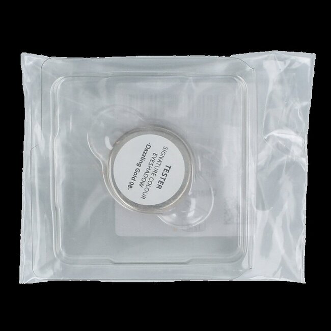 Lavera Signature colour eyeshadow dazz gold 08 bio test 1 Tester