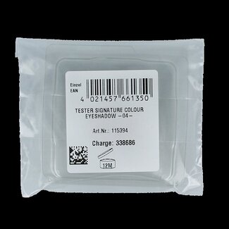 Lavera Signature Colour eyeshadow sft sienna 04 bio test 1 Tester