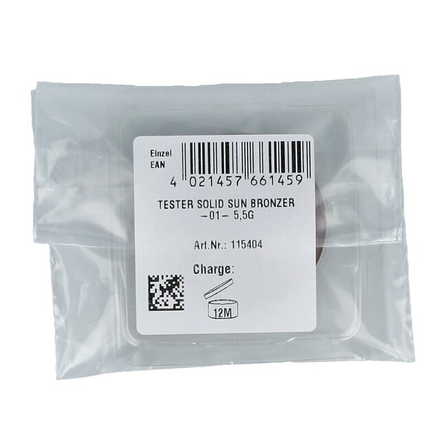 Sun bronzer soleil kiss 01 bio tester 1 Tester